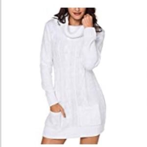 NWOT Cowl Neck Pullover Knit Sweater